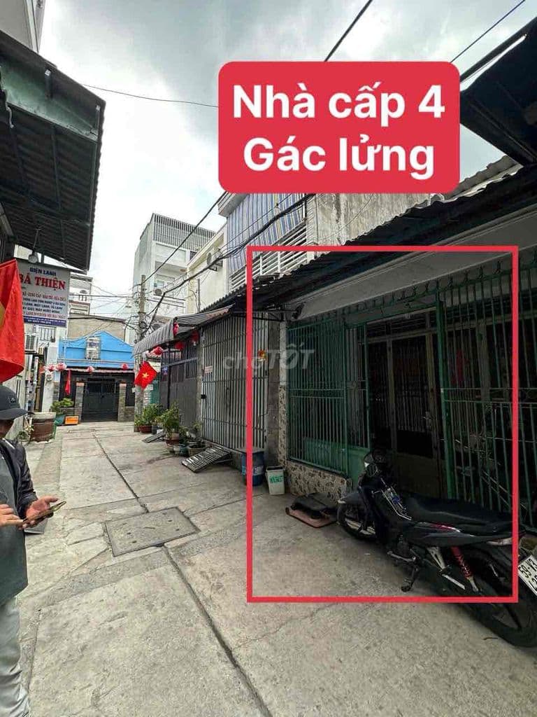 ⚜️ 𝓝𝓗À 𝓑Á𝓝 Liên khu 4-5, 4x10m, 1 lừng, Bình Tân