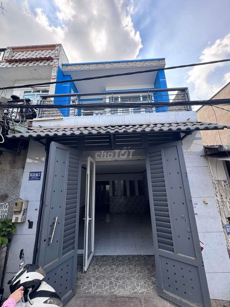 Bán nhà số nhà huyện đường xe oto tải 6m bê tông DTSD: 112m2 1T+ lầu