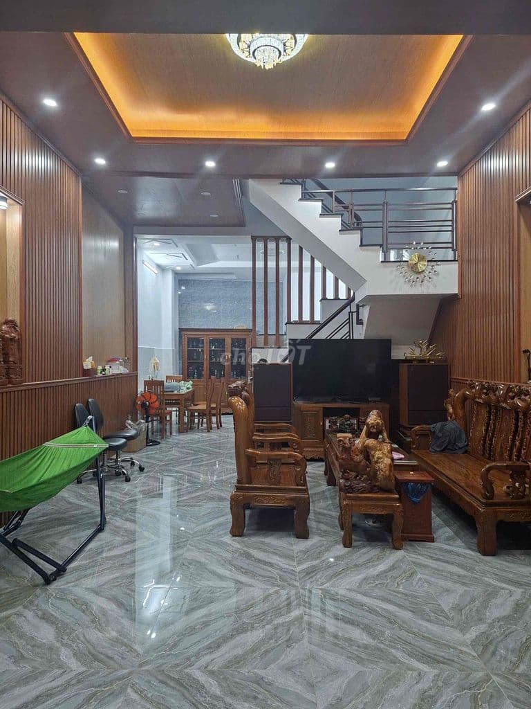 Bán nhà mới đẹp 3 tầng BTCT HXH Đường Dương Thị Mười 75m2 nhỉnh 6tỷ - Ảnh 3