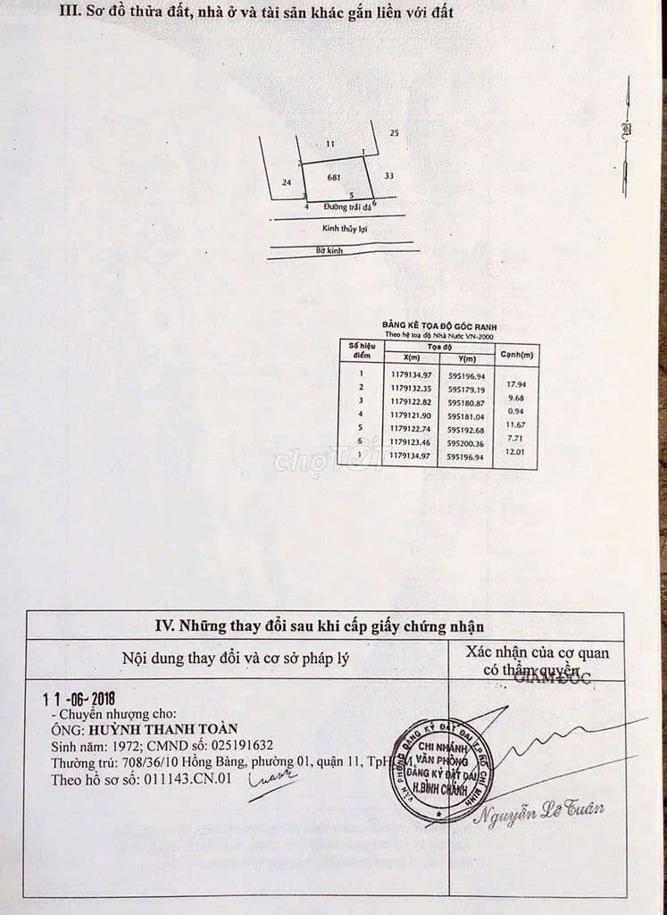 Định cư_bán Rẻ 210m2 đất nhà có Sinh thái An nhàn về sau HƯNGLONG H.BC - Ảnh 2