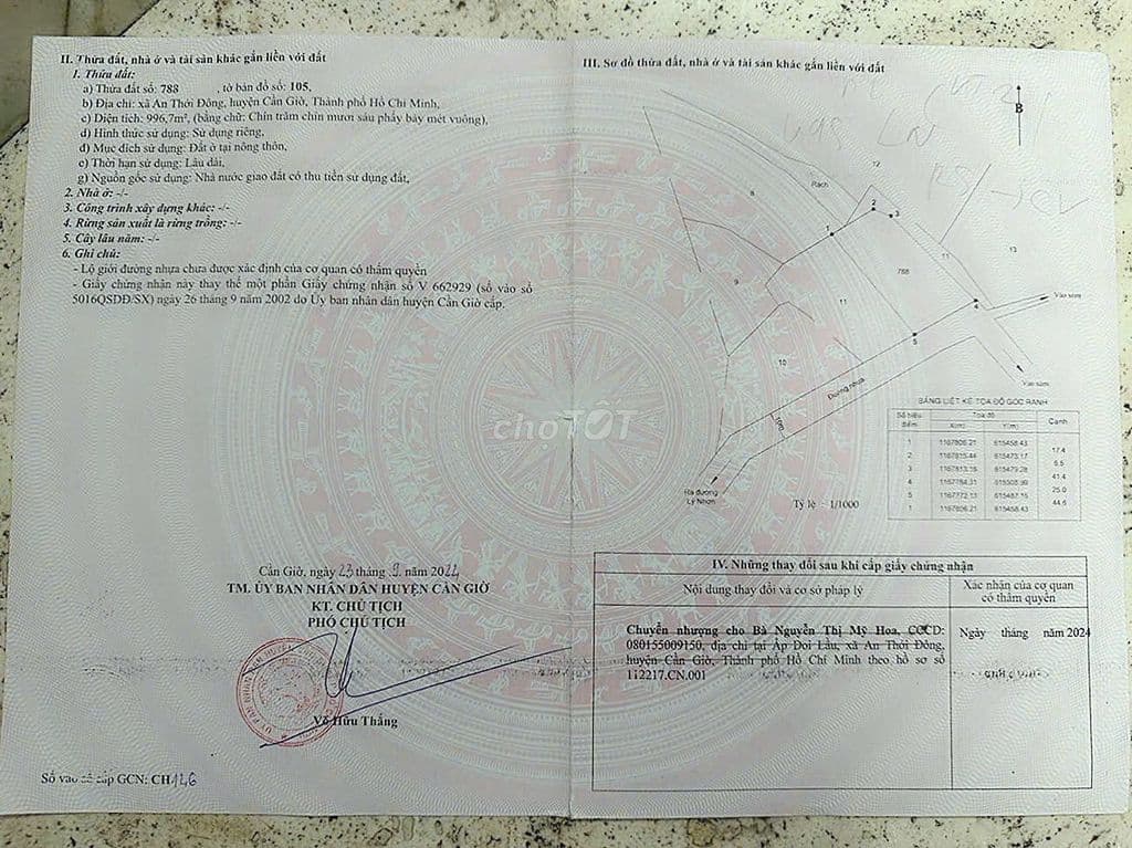 Bán đất mặt tiền Khu dân cư Tắc Cá Cháy, xã An Thới Đông, Cần Giờ - Ảnh 2