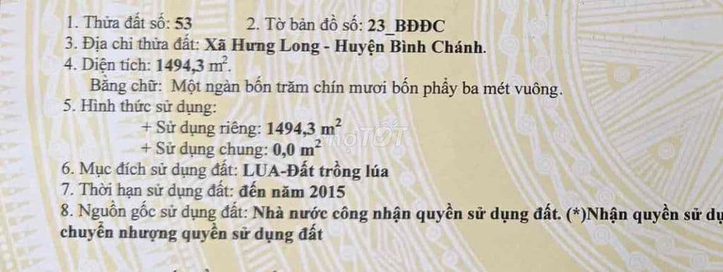 cần bán 2 lô đất liền kề 2.147 m2 - Ảnh 3