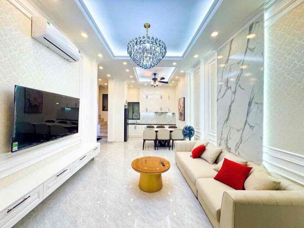 BIỆT THỰ MINI SIÊU ĐẸP CÓ THANG MÁY HUỲNH TẤN PHÁT 8X9M GIÁ 8 TỶ 790TR - Ảnh 3