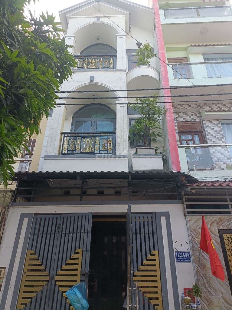 nhà đẹp đúc 3 tấm hẻm xe hơi thông lê đình cẩn hl2