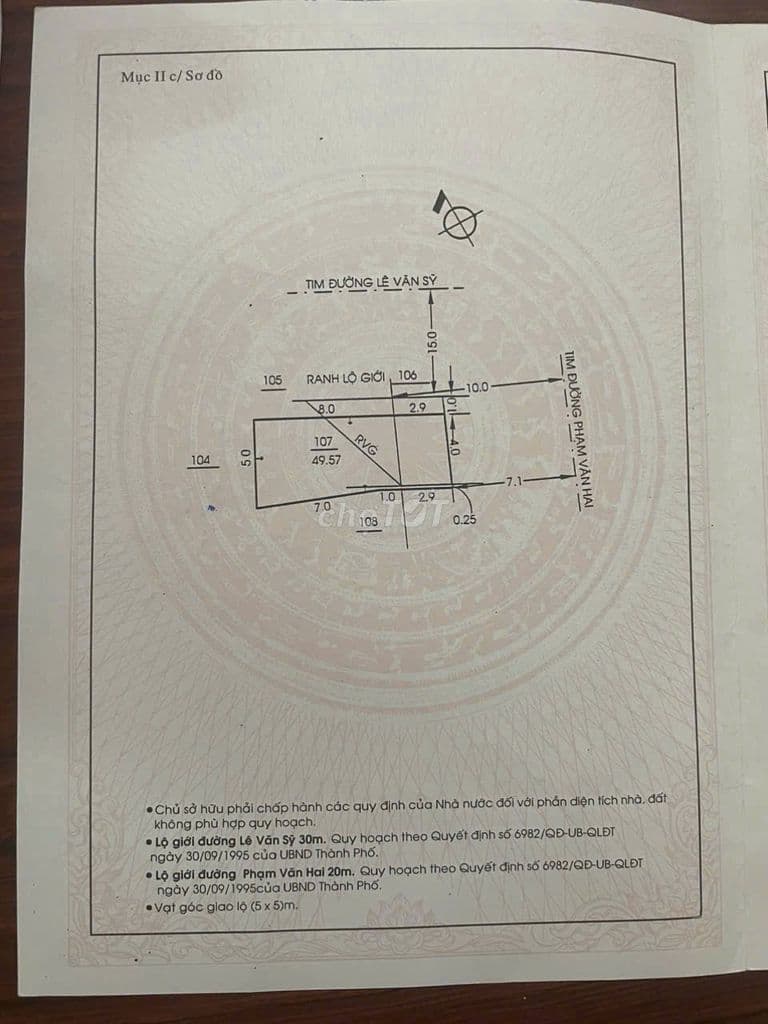 BÁN NHÀ MẶT TIỀN PHẠM VĂN HAI - Ảnh 2