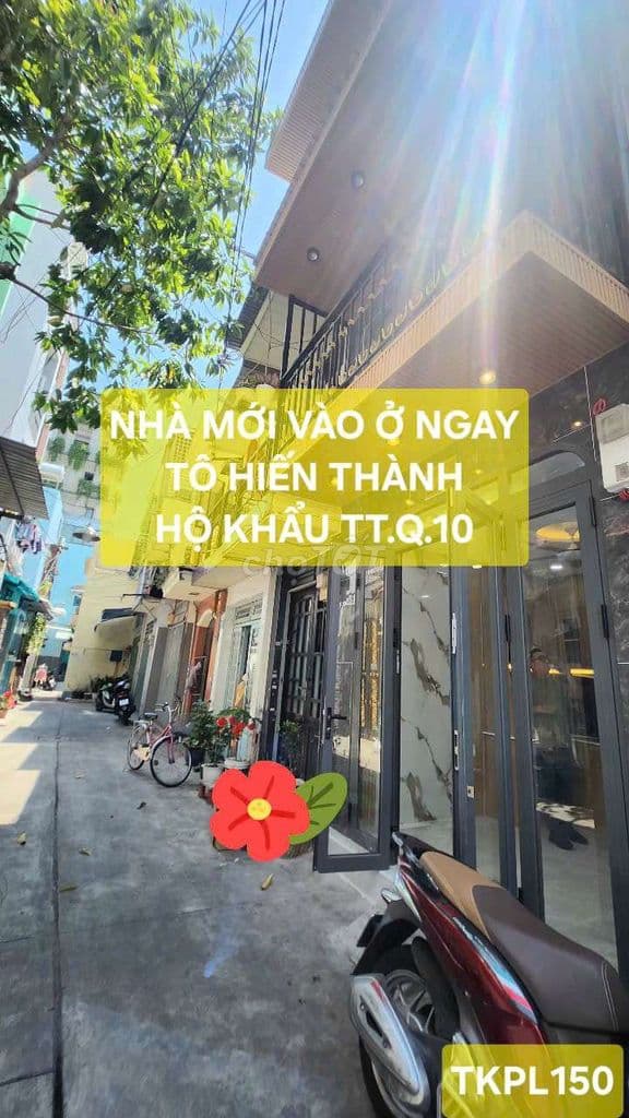 🏡HỘ KHẨU TRUNG TÂM Q10 TÔ HIẾN THÀNH CHỈ NHỈNH 2 TỶ 🌹 - Ảnh 3