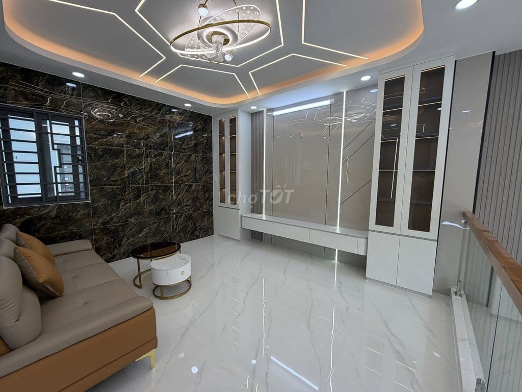 nhà 4 tầng + lửng hẻm nội bộ 6m đường Tỉnh Lộ 10 - Ảnh 3