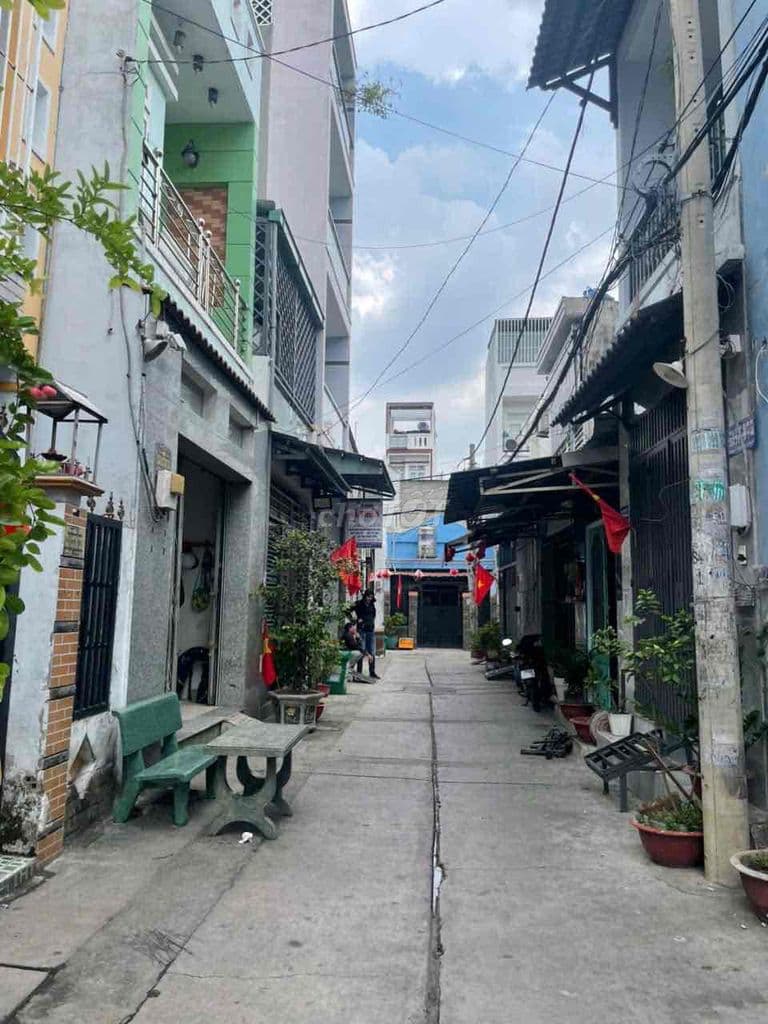 ⚜️ 𝓝𝓗À 𝓑Á𝓝 Liên khu 4-5, 4x10m, 1 lừng, Bình Tân - Ảnh 3