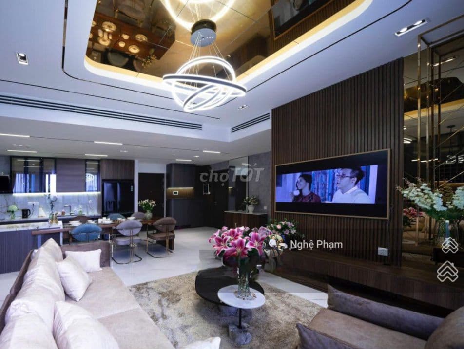 Bán căn hộ 3PN Empire City, tầng trung, view cầu Ba Son