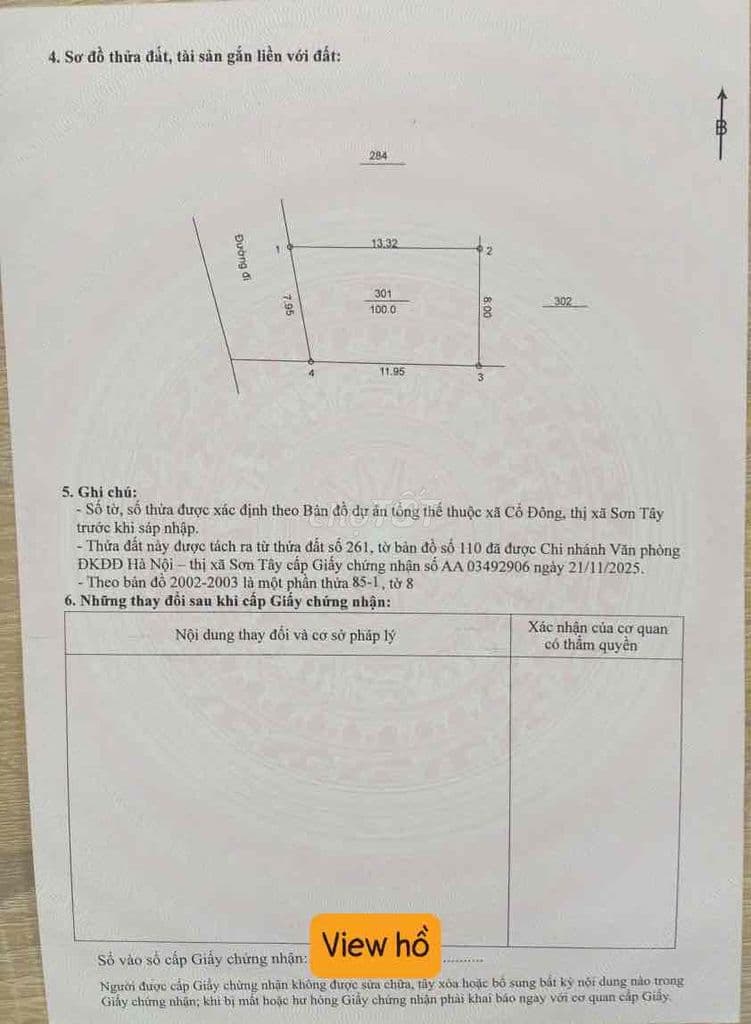100m view hồ tại Hoà Lạc, sẵn sổ, full thổ, gần ĐHQG giá rẻ quá! - Ảnh 3
