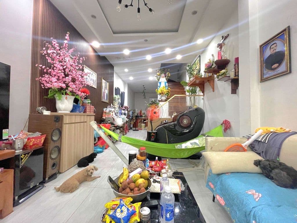 4❌️20M 3 TẦNG GẦN CẦU VƯỢT TÂN THỚI HIỆP, CÓ THỂ KINH DOANH NHỎ, SHR - Ảnh 2
