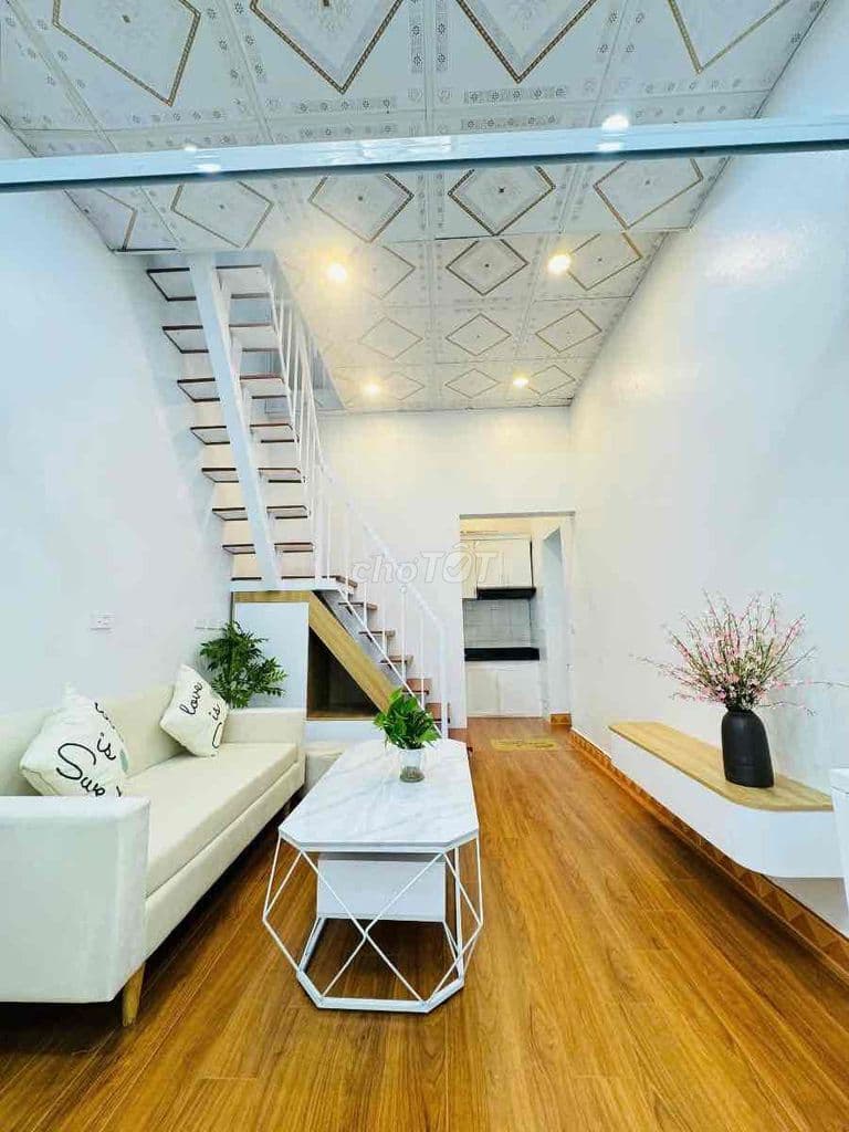 Duplex Khương Thượng, tầng 2, 70m2, 3 ngủ, ngõ thông, sân để xe riêng