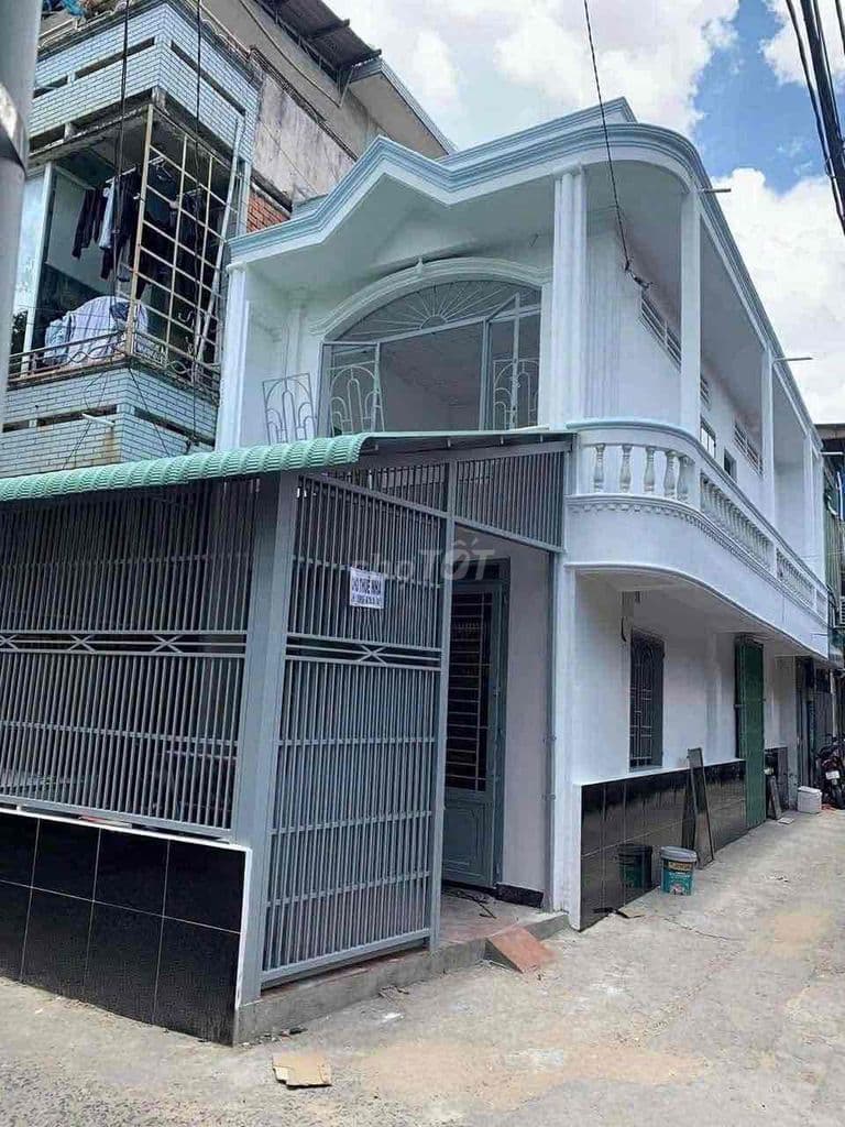 Bán nhà căn gốc 2 mặt tiền hẻm xe hơi Nguyễn Văn luông P. Phú Lâm - Ảnh 2