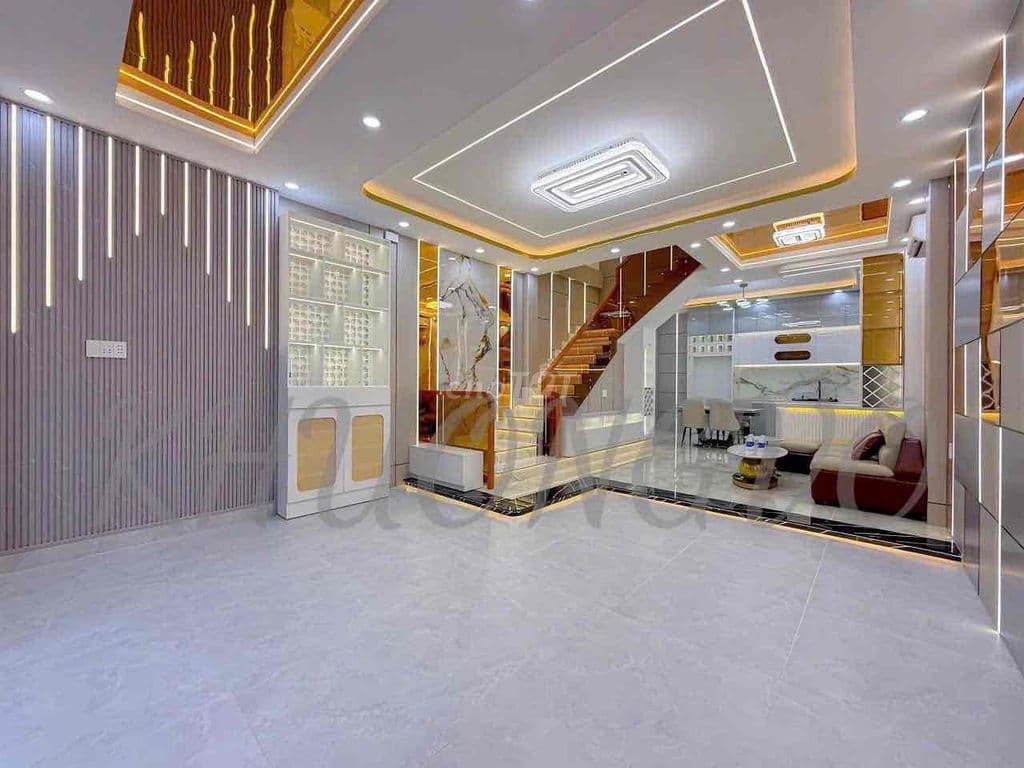 Bán nhà hẻm 56 Gò Ô môi Dt 5x12m trệt 2 lầu giá 10ty6 - Ảnh 2