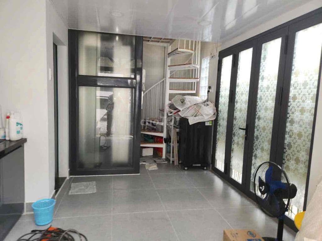 NHÀ CHU VĂN AN P12 BÌNH THẠNH 4 TẦNG THANG MÁY HẺM XE HƠI 3.5 TỶ TL - Ảnh 3