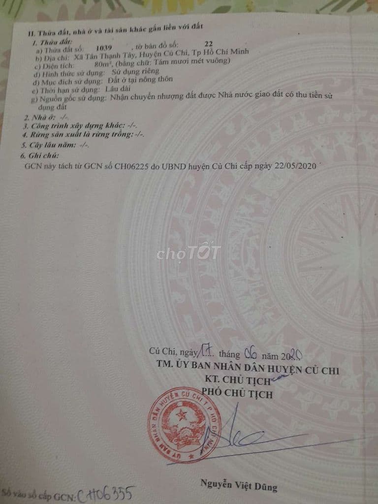 Bán Đất Ngã tư Tân Quy- Tỉnh Lộ 8