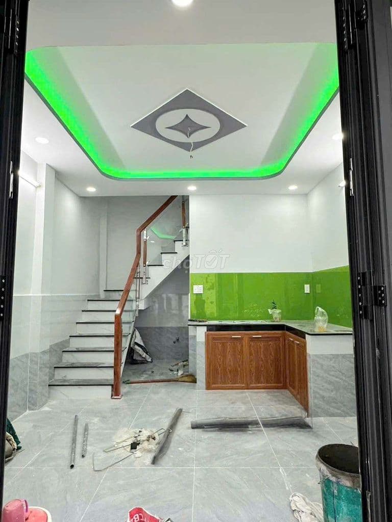 Bán nhà gần ngã 5 vĩnh lộc DT: 4*5,5m lầu suốt như hình hẻm 5m thông - Ảnh 3