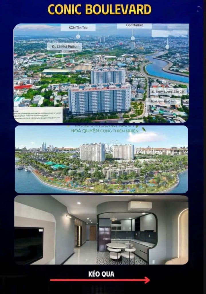 🏢 BÁN CĂN HỘ CONIC BOULEVARD– BÌNH CHÁNH | GIÁ TỐT - SỔ HỒNG - Ở NGAY - Ảnh 3