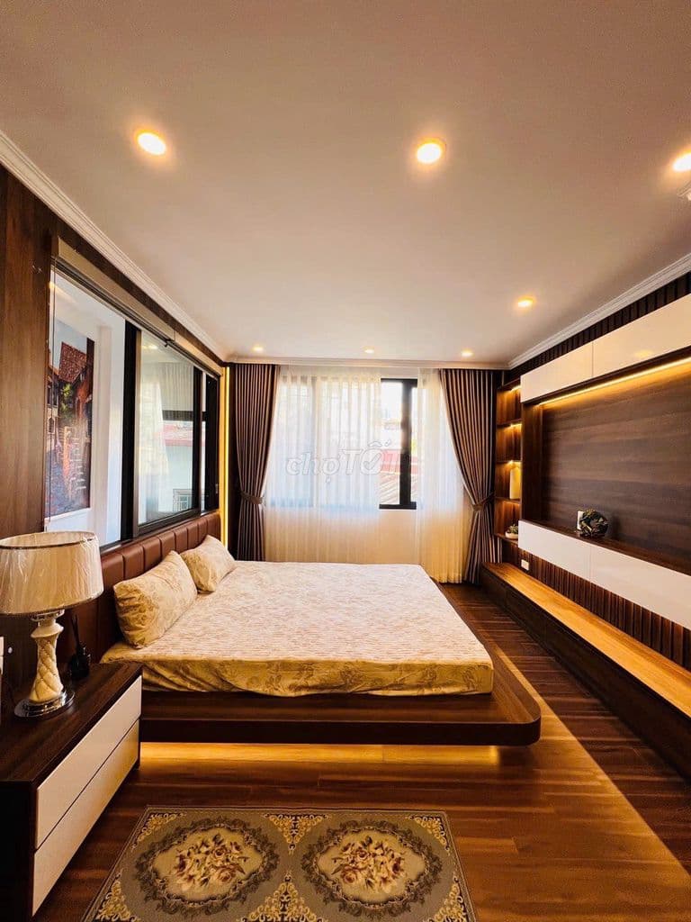 BÁN NHÀ BA ĐÌNH ĐỘI CẤN OTO VỈA HÈ 130m-8T 1 Hầm MT 8m KD tốt 99,9ty