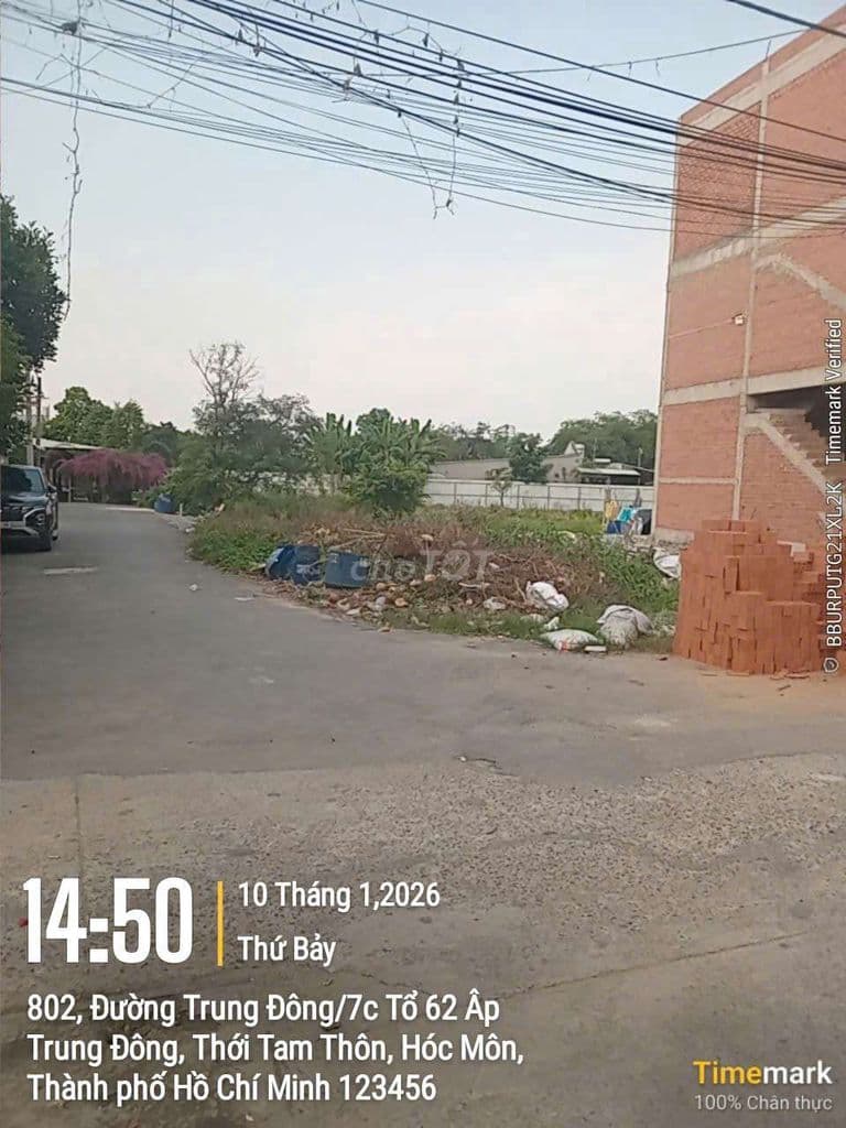 ĐẤT THỔ CƯ GÓC 2MT ĐƯỜNG TRUNG ĐÔNG 7 VÀO 50M - GIÁ TỐT