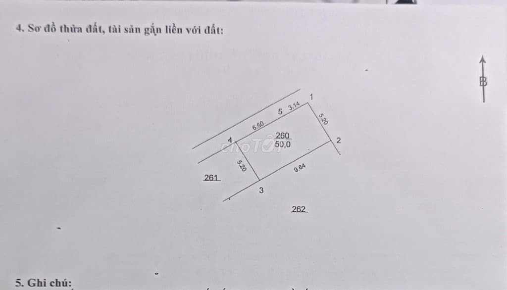 Đất thổ cư Minh khai, Bắc Từ Liêm 50m2 mặt tiền rộng 9.6m