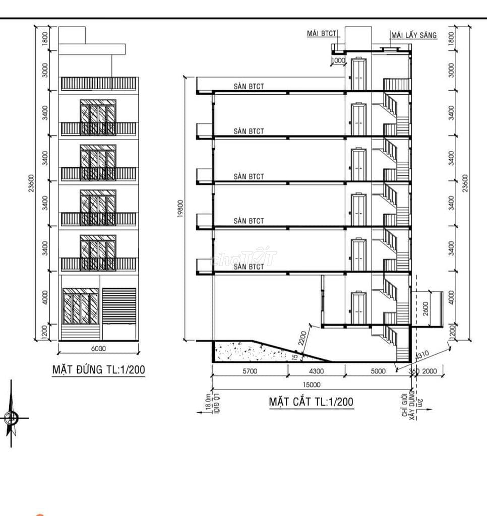 Mt Hà Đặc Dt 6x22 full thổ qhxd Hầm trệt 5 lầu sân thượng giá 10.5 tỷ - Ảnh 3