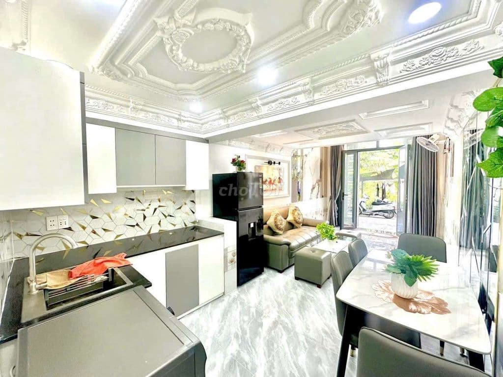 NHÀ ĐẸP - 1 lửng già, 1 LẦU- FULL NỘI THẤT - Ảnh 3