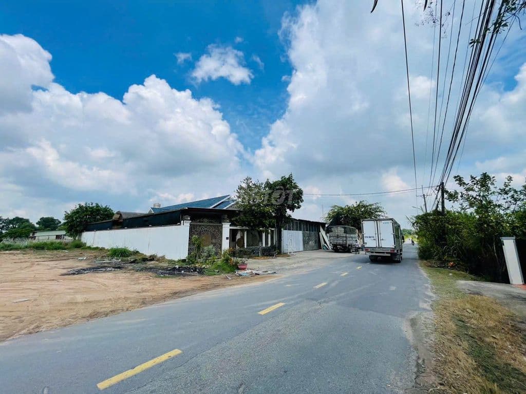 380M2 ĐẤT THỔ ĐẸP MẶT TIỀN NHỰA 8M PHƯỚC VĨNH AN CỦ CHI GIÁ 570TR SHR - Ảnh 3