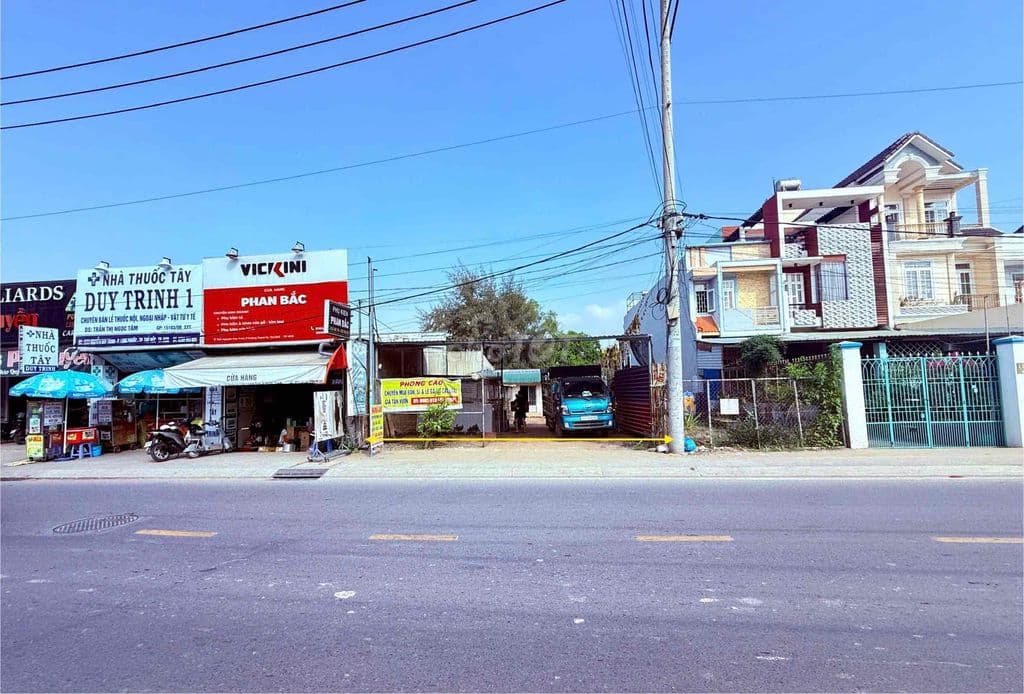 BÁN ĐẤT MẶT TIỀN NGUYỄN DUY TRINH ĐỐI DIỆN CHỢ LONG TRƯỜNG 8,5x23,5