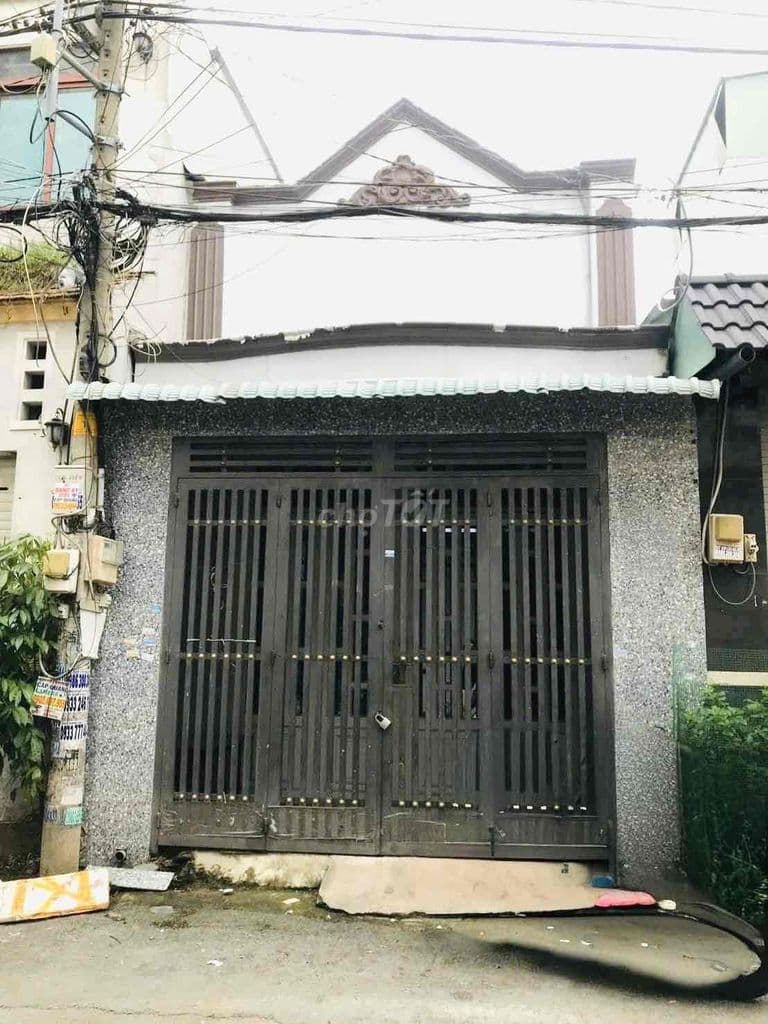 49m2(4x12), đúc 2 tầng, hẻm 7m thông, đường số 6 BHH-B Bình Tân, ko LG