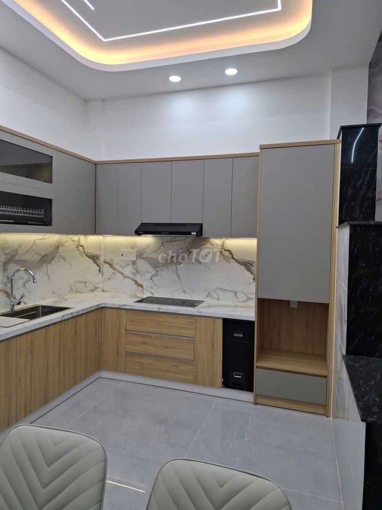 TÌM CHỦ NHÂN CHO CĂN NHÀ MỚI FULL NỘI THẤT 4 TẦNG 5X11M, B. HƯNG HÒA - Ảnh 3