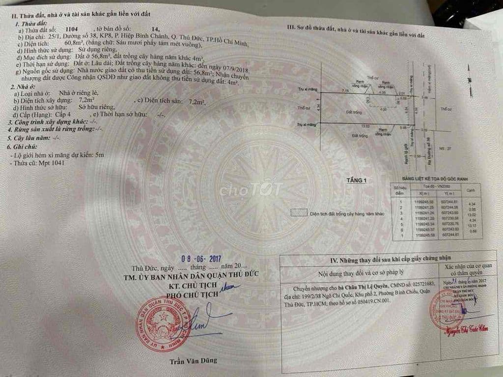 Bấn Gấp Đất thổ cư, đường 38, HBC, Thủ Đức - Ảnh 2