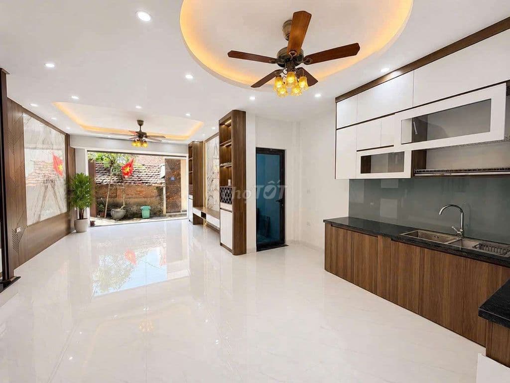 nhà di trạch ngõ thông ô tô đỗ - Ảnh 3