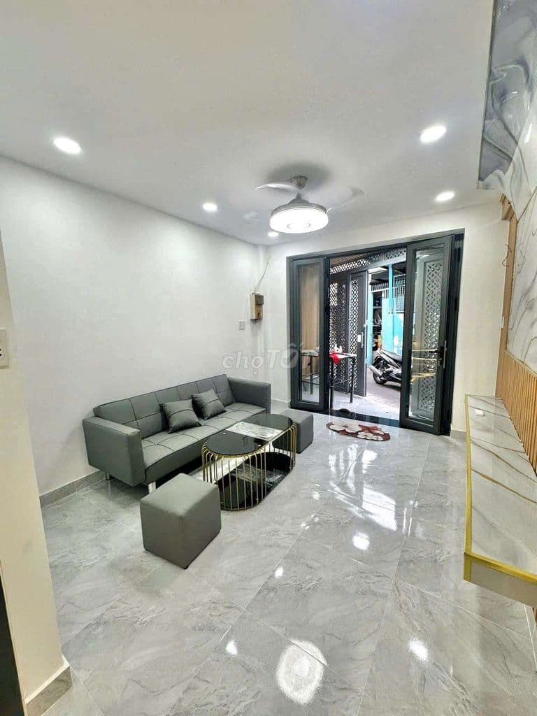 NHÀ MỚI 100% QUẬN 4 - KHÔNG QUY HOẠCH 3 TẦNG NHỈNH 4 TỶ - Ảnh 2