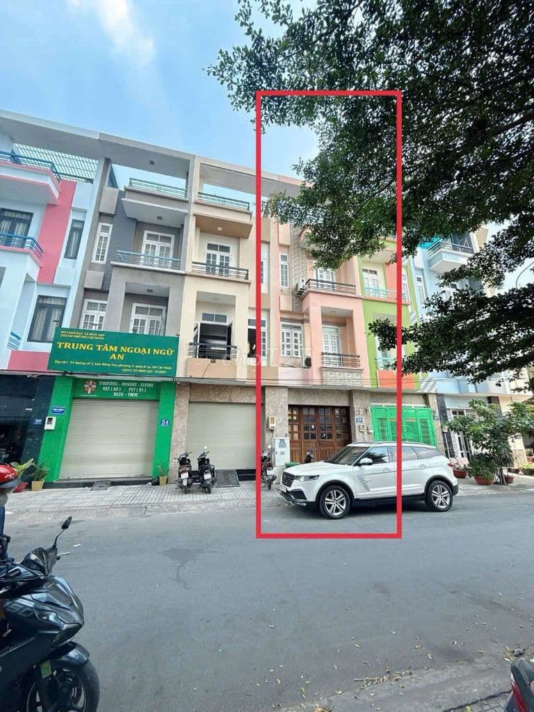 Bán nhà mặt tiền đường số khu bông sao f5 Quận 8 giáp Quận 1 ,Quận 5