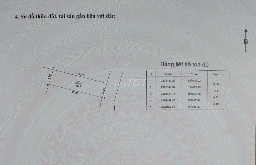 LÔ ĐẤT 86,8M2 FULL THỔ CƯ THÔN KIM BÔNG, XÃ HẠ BẰNG, HÀ NỘI