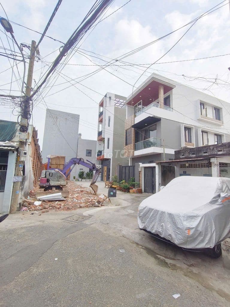 LÔ ĐẤT 2 MẶT TIỀN- XÂY Ở OR CHDV QUÁ ĐẸP- ĐC XÂY HẦM+4 TẦNG - Ảnh 3
