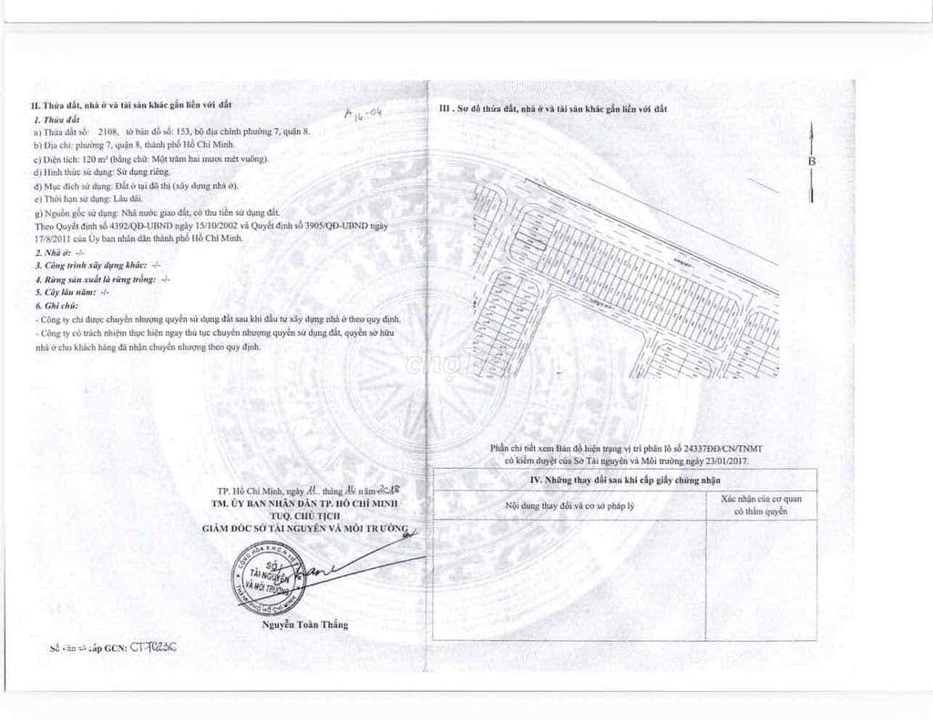 Bán Đất KDC Phú Lợi Q.8 - Ảnh 3