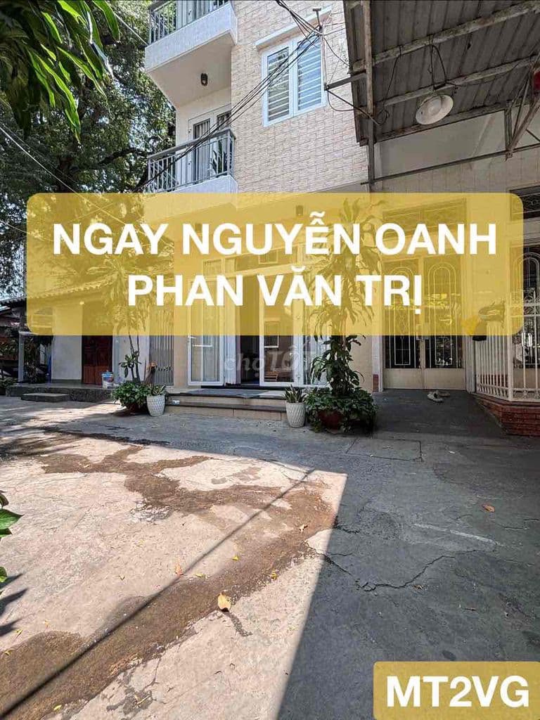 Nhà 3 tầng kiên cố, ngay Phan Văn Trị, Nguyễn Thái Sơn, 39m, hoàn công - Ảnh 2