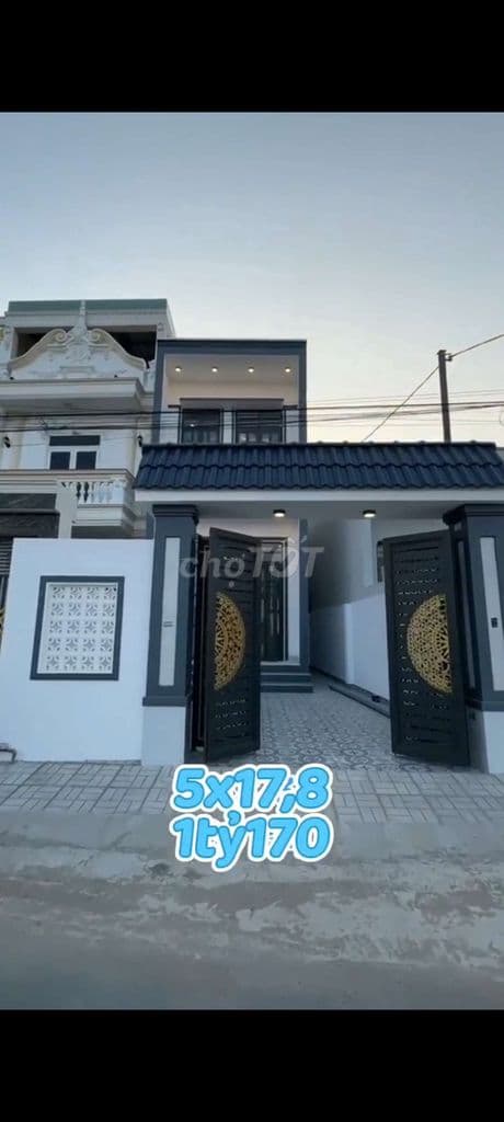 CHÍNH CHỦ CẦN RAO BÁN NHÀ BÔNG VĂN DĨA, BÌNH CHÁNH, SỔ RIÊNG , 85,4m2