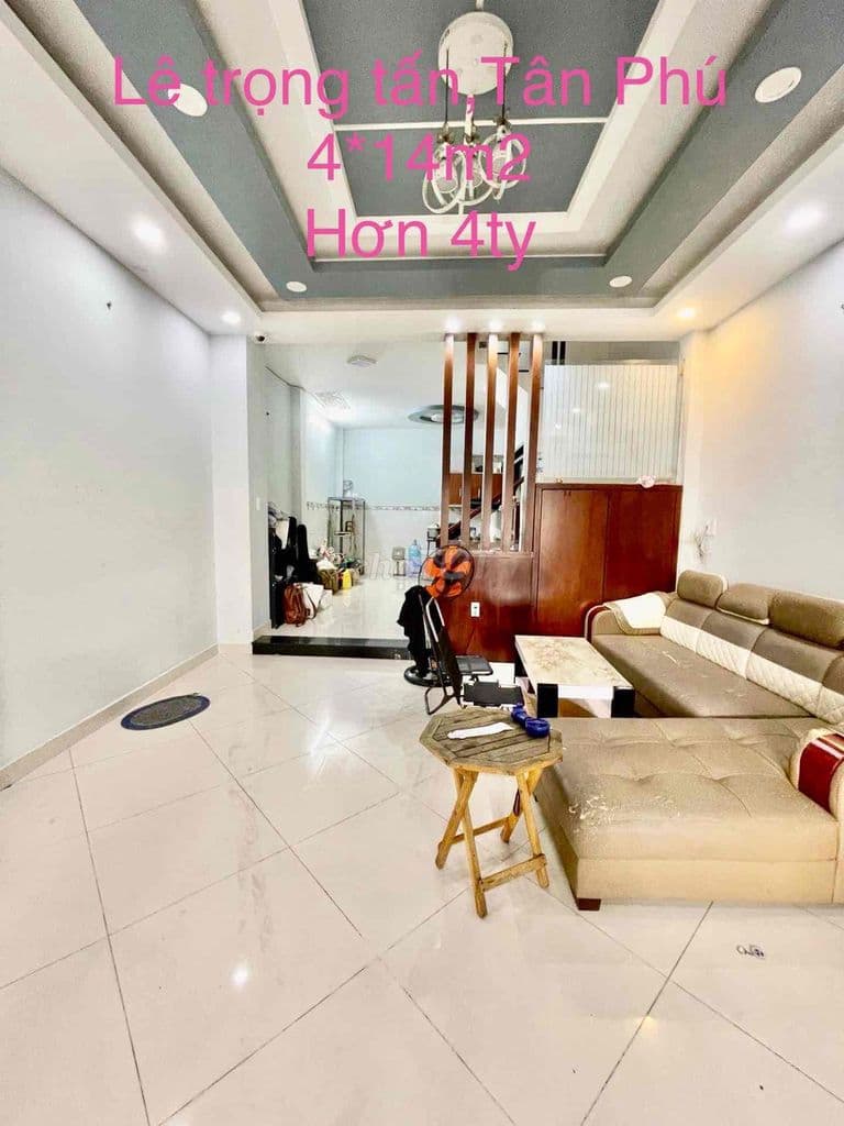 NHÀ ĐẸP TÂN PHÚ TỪ 4 TỶ BTCT THÔNG THOÁNG KHU AN NINH - Ảnh 3