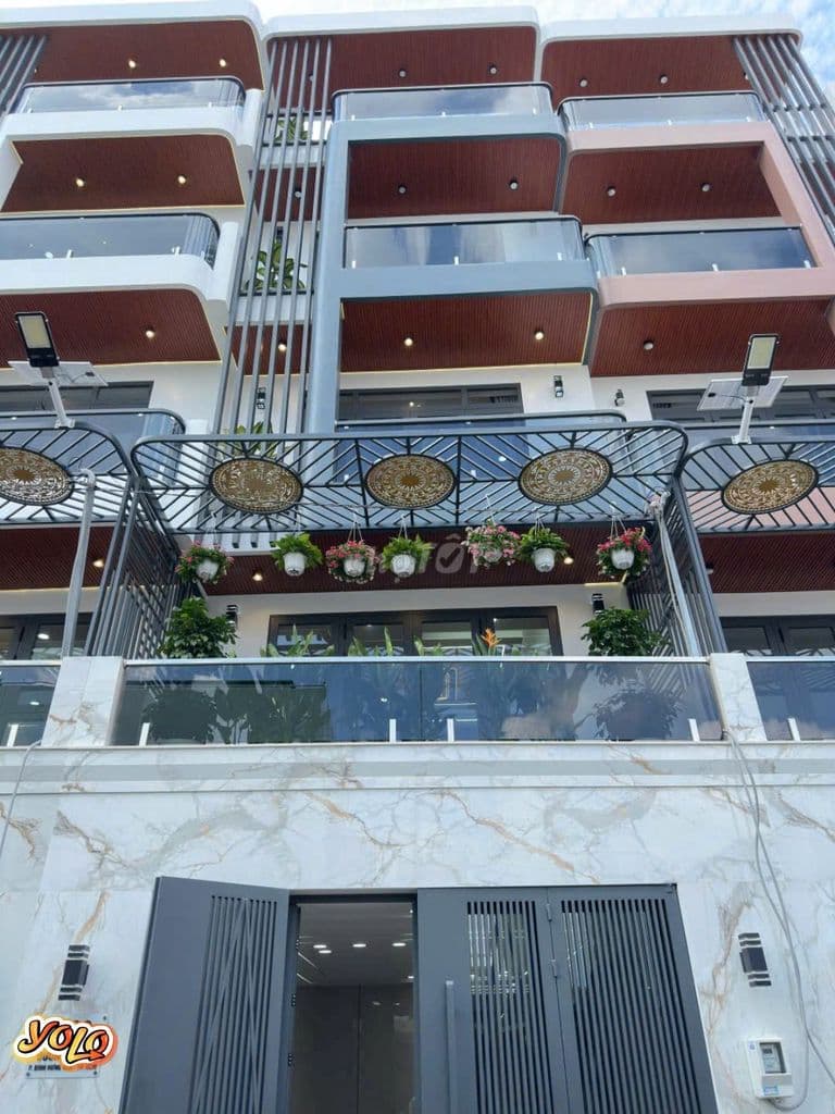 Nhà Phố Tân Kỳ Tân Quý 4 Lầu 4.5x13m Gần Aeon Tân Phú Hẻm 6m