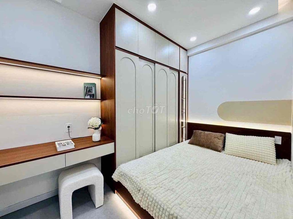 50m2- 4 Tầng- Ngay Cityland. Hẻm Ô Tô 1/ Phan Văn Trij - Ảnh 3