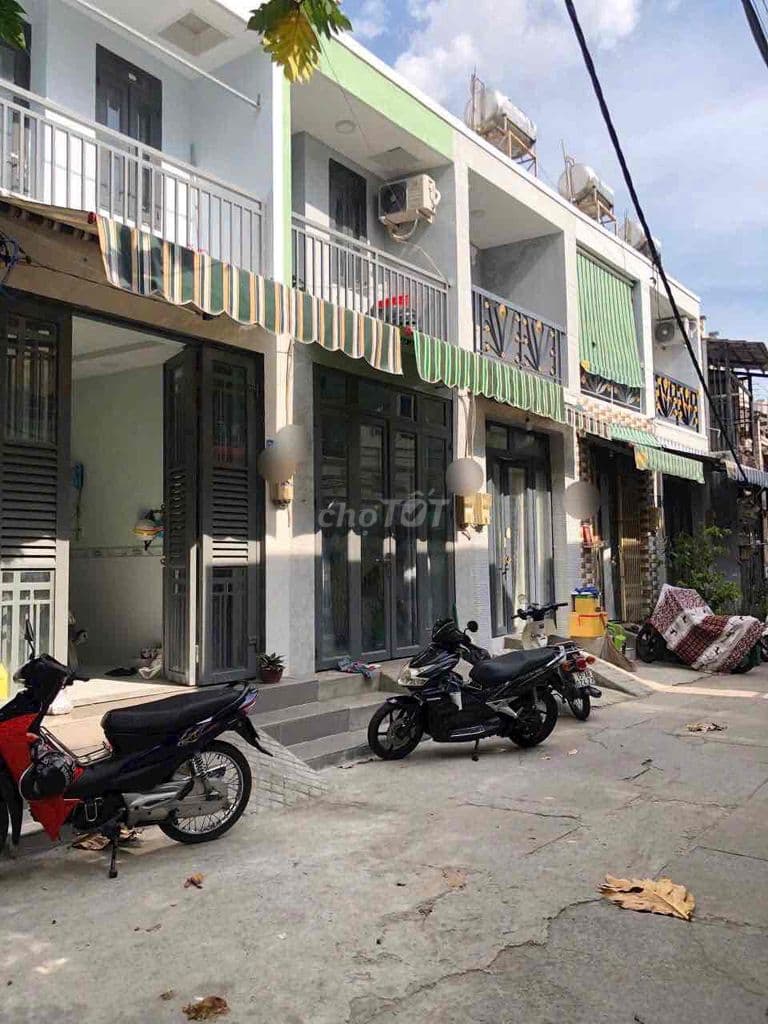 nhà bán 3m x 12m. 1 lầu hẻm 🚗 đường an vương F16.Q8