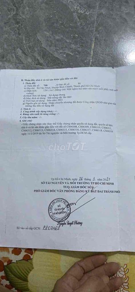 tôi cần bán lô đât đối diện bệnh viện nhi đồng thành phố . đường oto - Ảnh 2