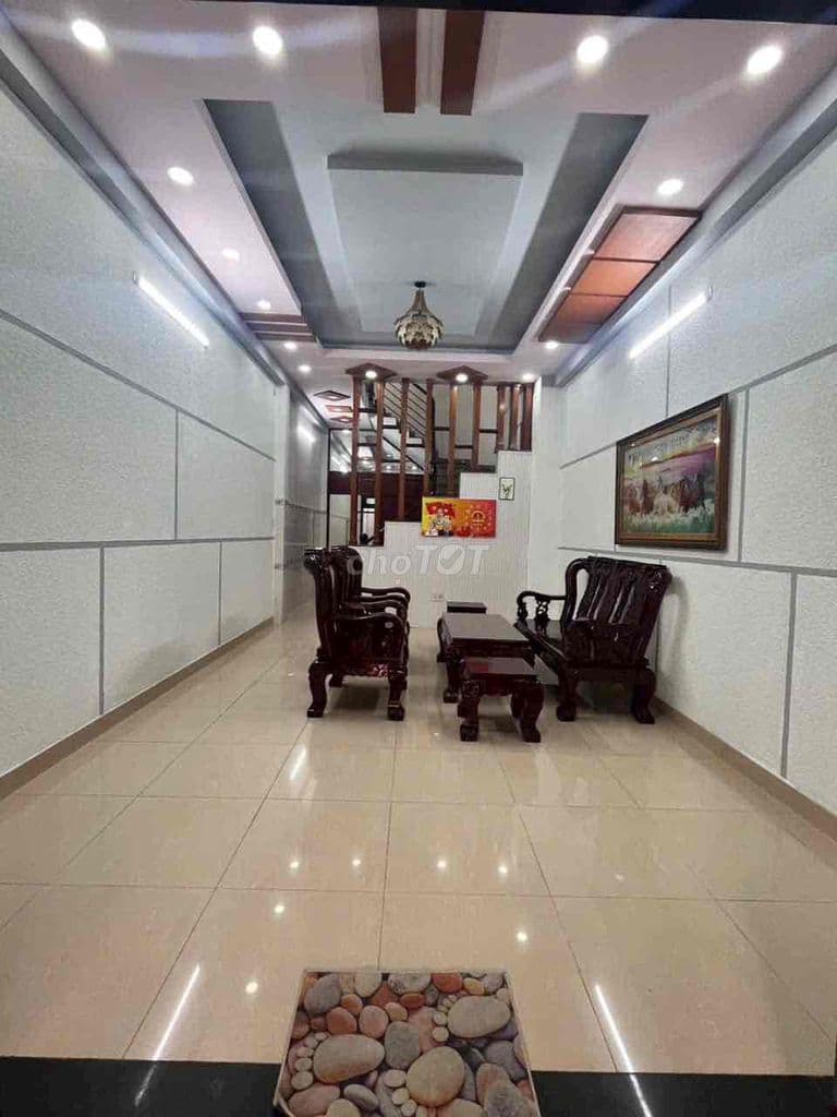 Dt 4 x 22,5m, nhà 2 lầu, sân thượng. Hẻm đường Thống Nhất, kế Lotermar - Ảnh 3
