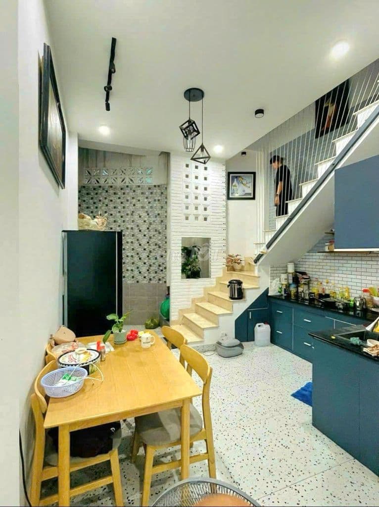 BÁN NHÀ KHU HIẾM NHÀ BÌNH THANH GÍA GÒ VẤP 38M GẦN MẶT TIỀN SHR CHỈ 4D - Ảnh 3