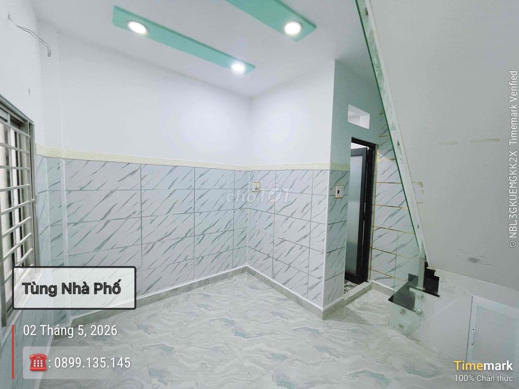 MẶT TIỀN ĐƯỜNG SỐ CHỢ TÂN QUY – 3 TẦNG – 3.5M x 5M – GIÁ 1.5 TỶ - Ảnh 2