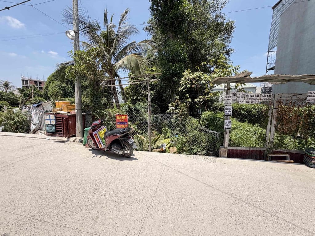 Bán đất mặt tiền hẻm 301 vào 1 sẹc gần cầu sắt vườn lài - Ảnh 2