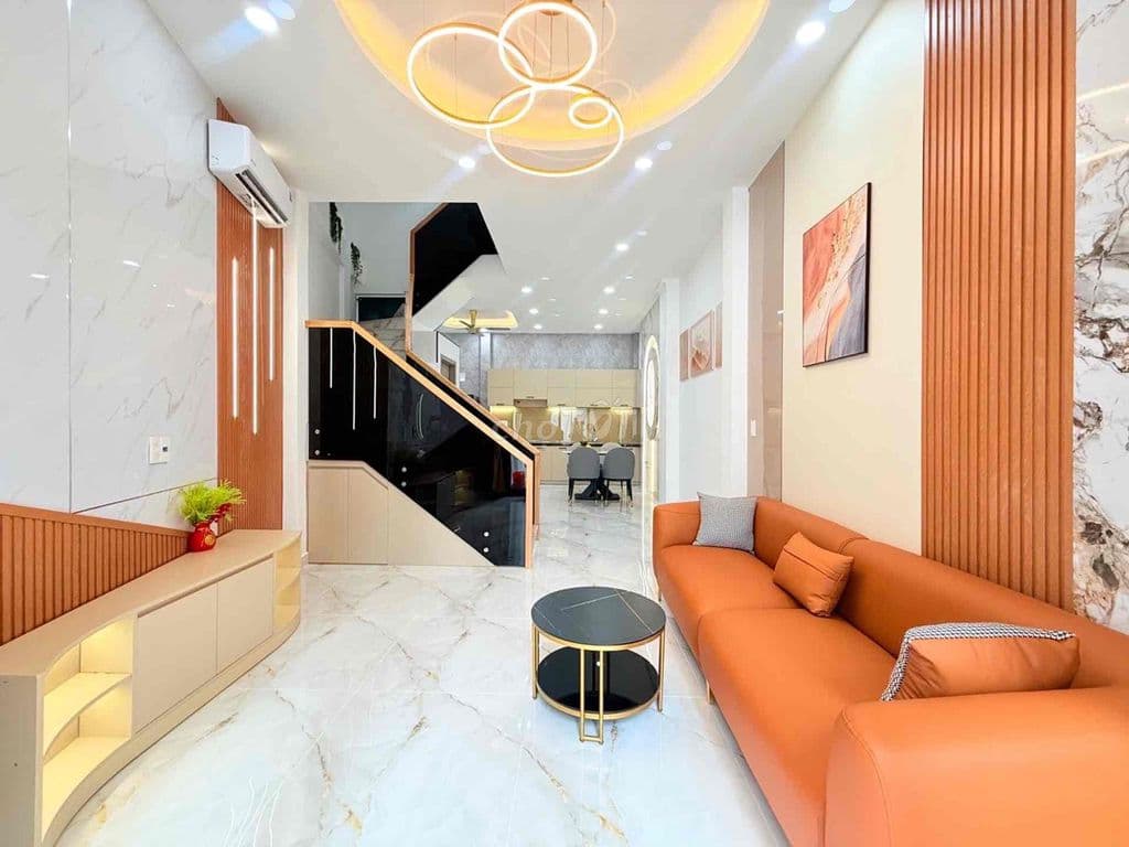 Nhà Bán PHÚ NHUẬN 4 TẦNG - 3 Phòng ngủ - sân bay 10phút - Chỉ 7,4 Tỷ